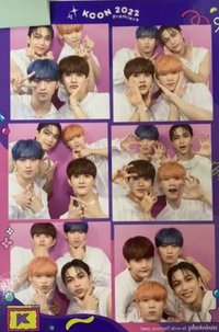 KCON2022 人生四格卡 / 拍貼 
