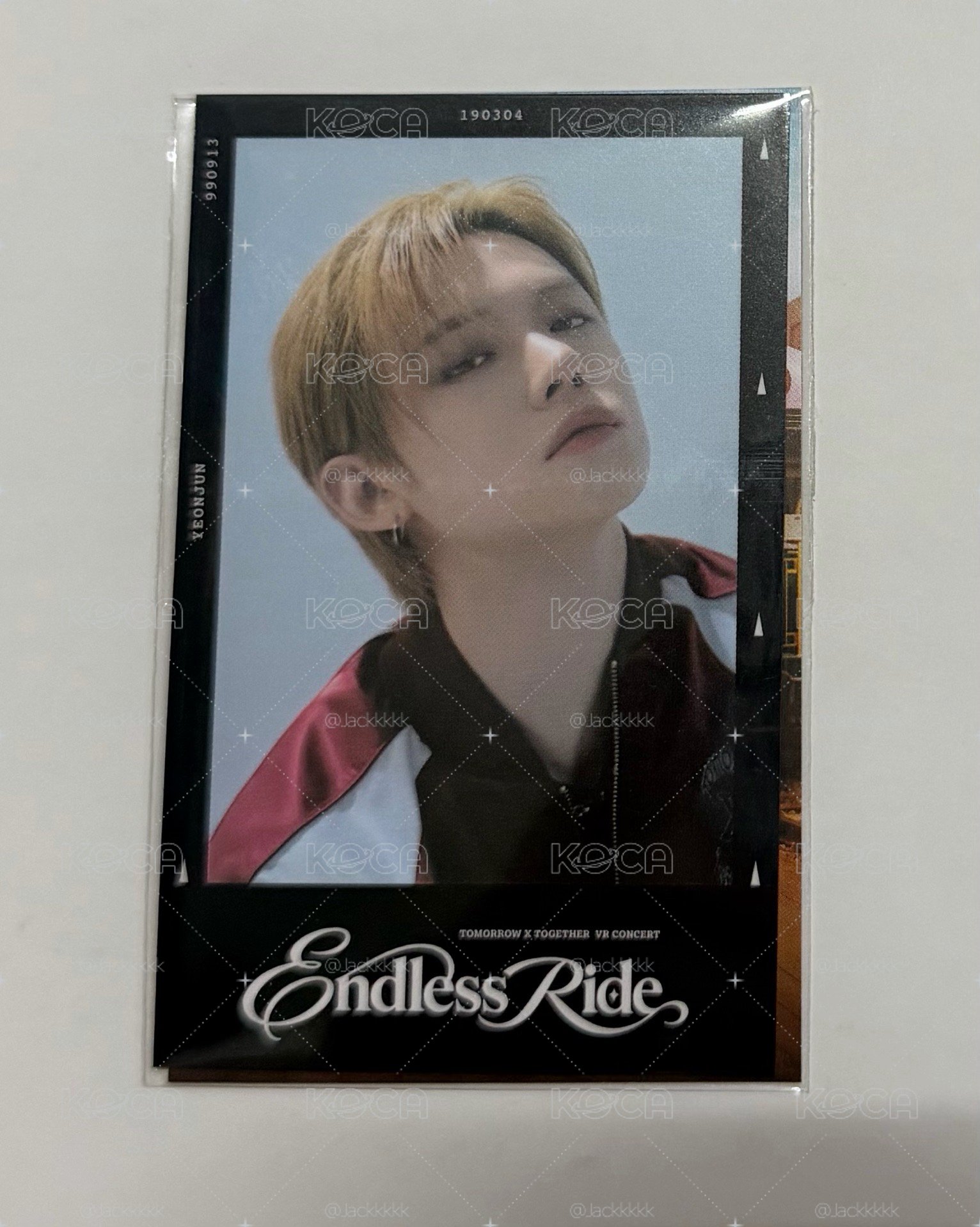 TxT VR小卡 崔然竣 電影卡 ENDLESS RIDE 