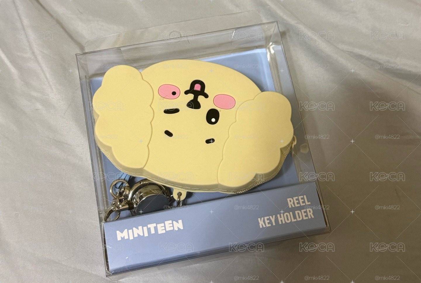 MINITEEN伸縮鑰匙扣 零錢包