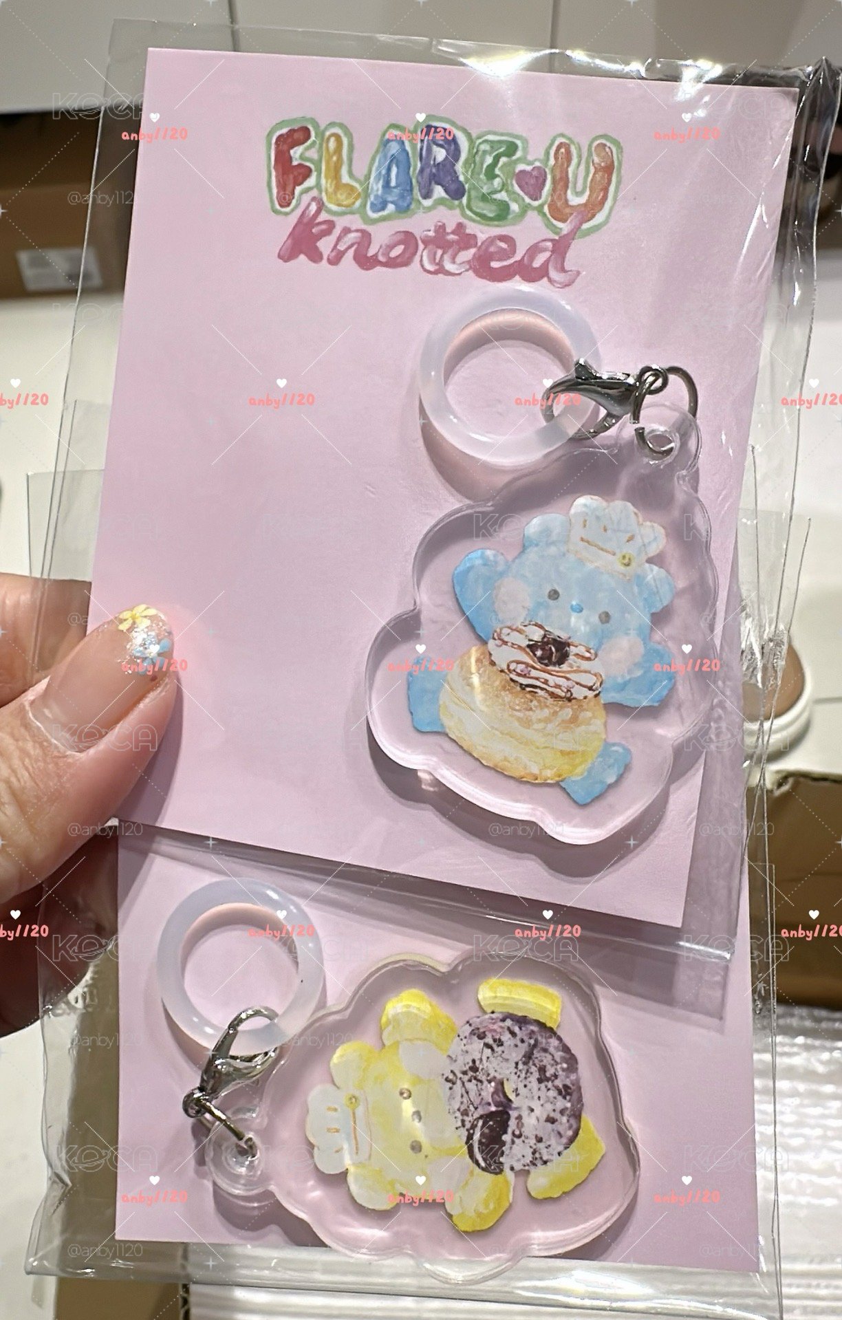 FLARE U knotted 甜甜圈卡set