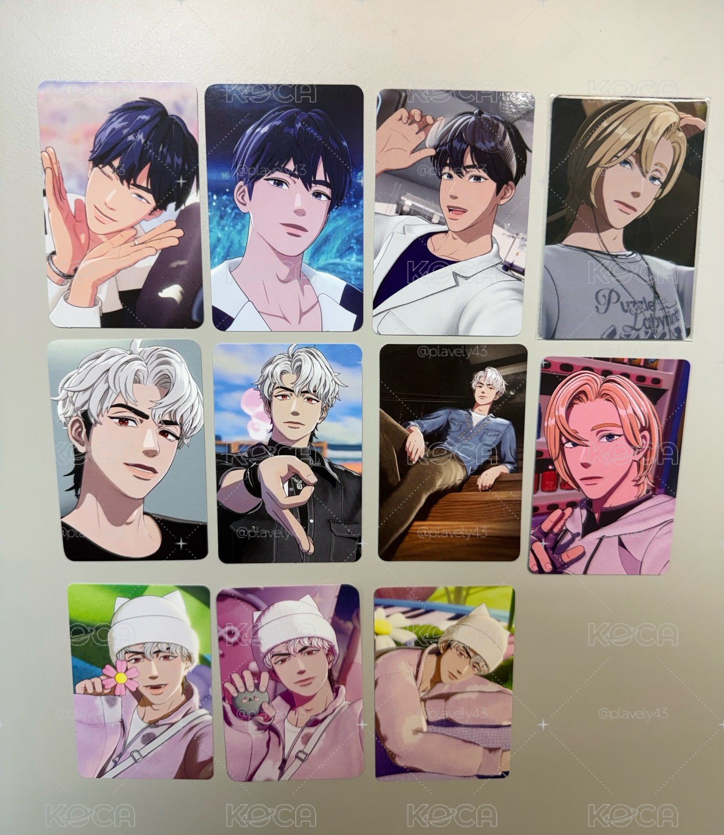 特典卡💙💜❤️