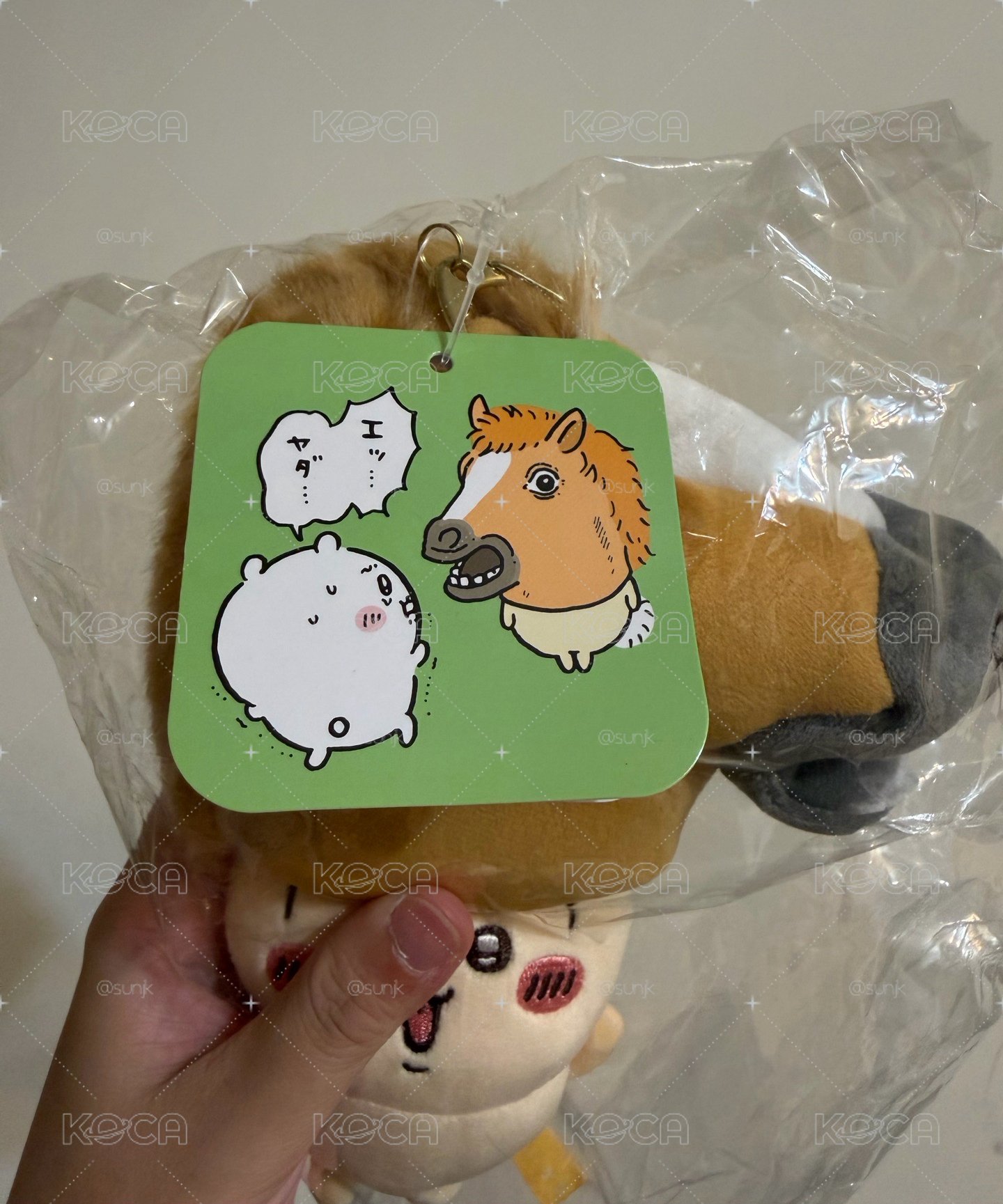 吉伊卡哇 馬頭兔兔 原牌袋
