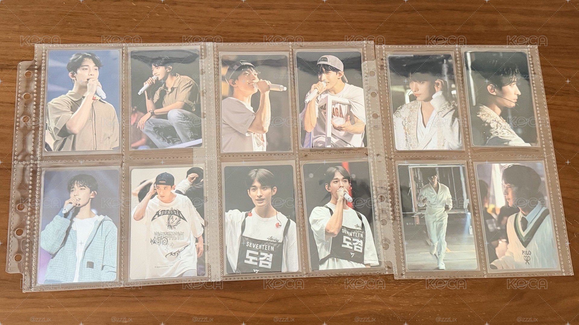 SEVENTEEN DK 碩珉 FOLLOW FELLOW 展覽卡 一鍵畢業