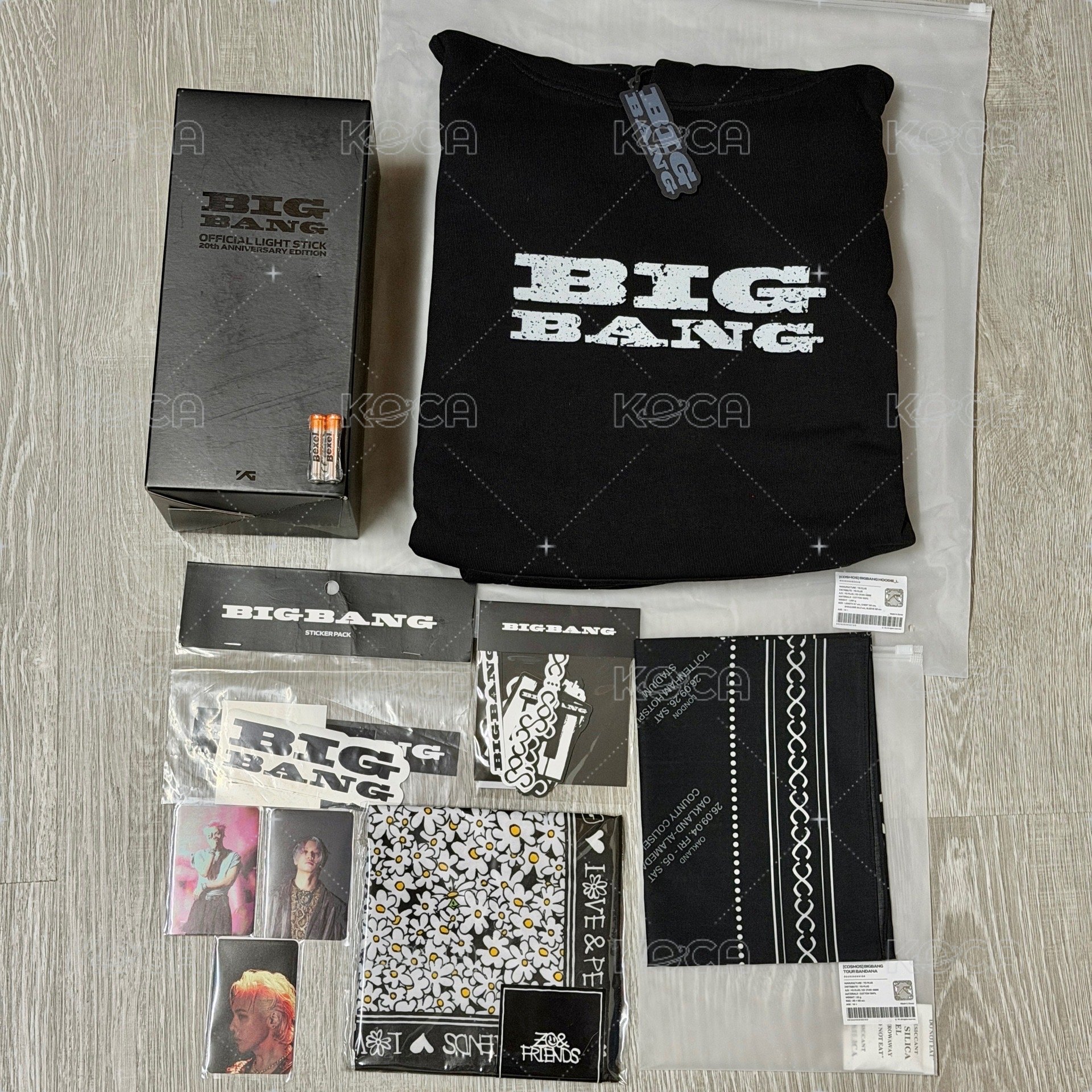BIGBANG 高陽 大手燈、會員禮、巡迴週邊、zoa週邊、展覽週邊