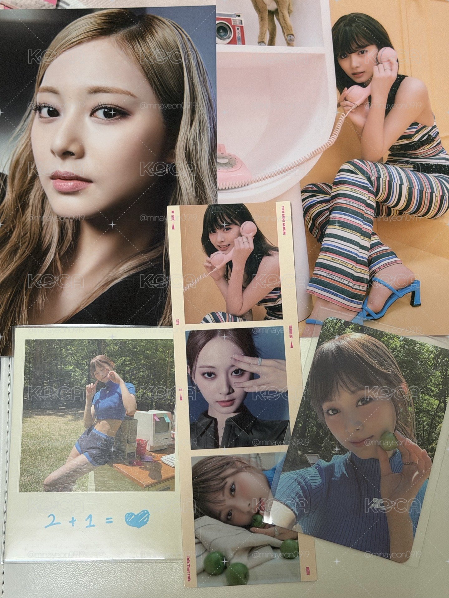子瑜 貼紙 明信片 小卡 拍立得