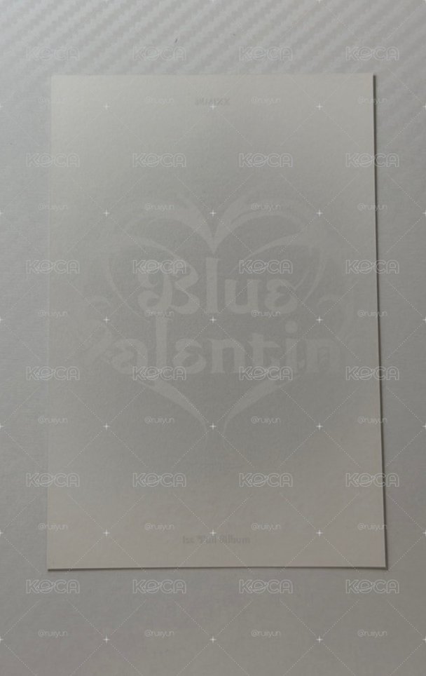 正規一 普版 明信片 Valentine