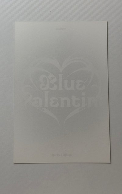 正規一 普版 明信片 Valentine