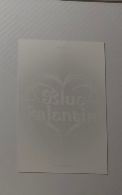 正規一 普版 明信片 Valentine