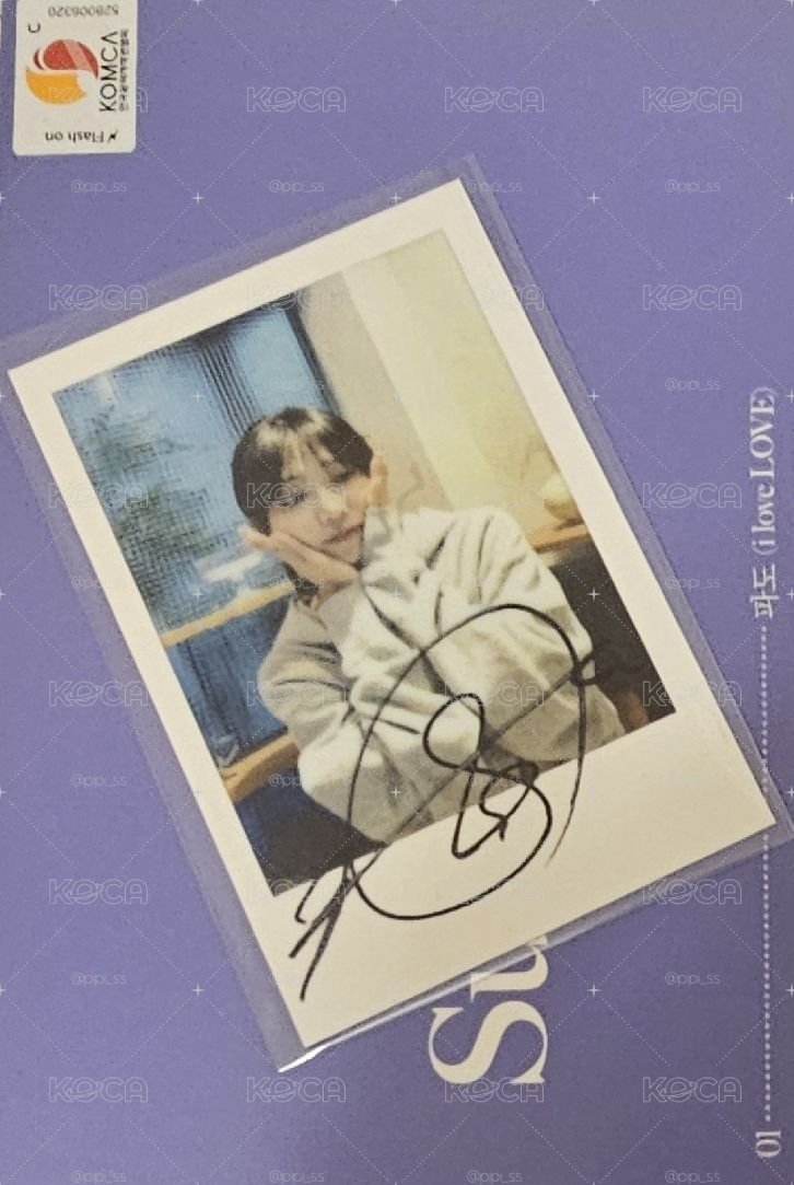 Apink 鄭恩地 Summer,I SW Luckydraw 特典 拍立得卡
