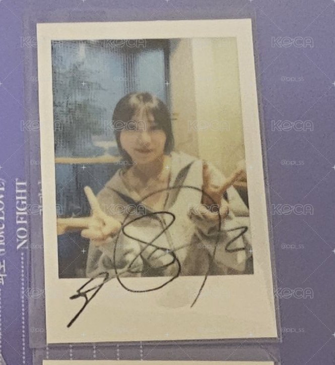 Apink 鄭恩地 Summer,I SW Luckydraw 特典 拍立得卡