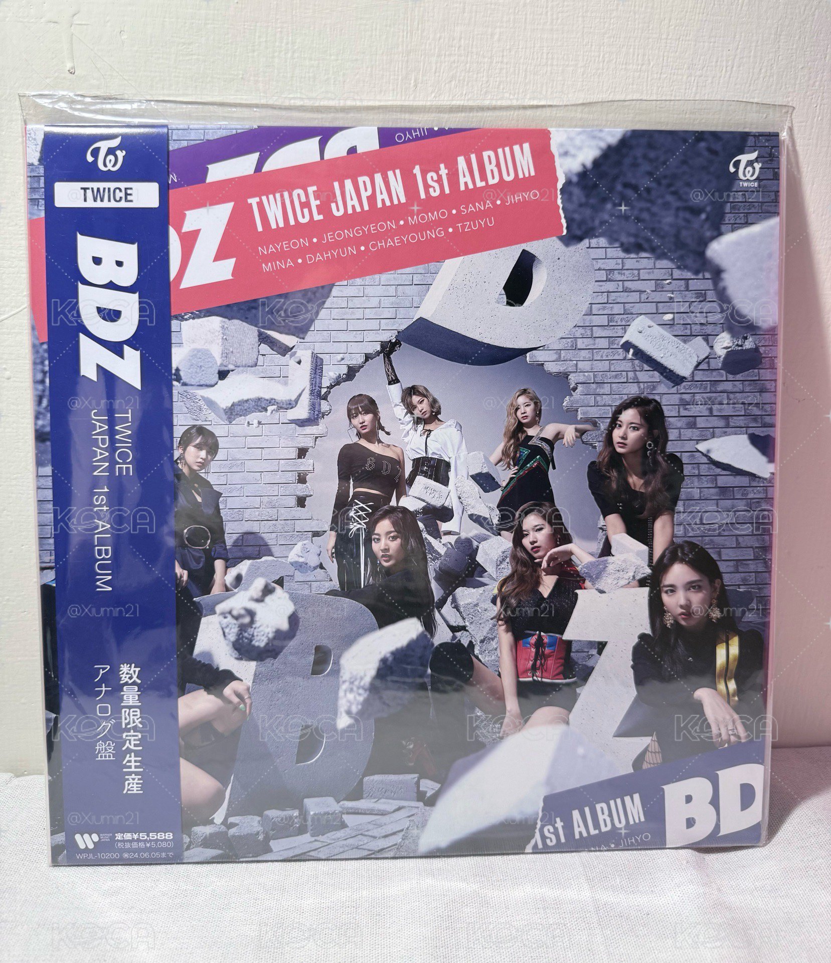 TWICE BDZ 限量生產黑膠唱片（全新）