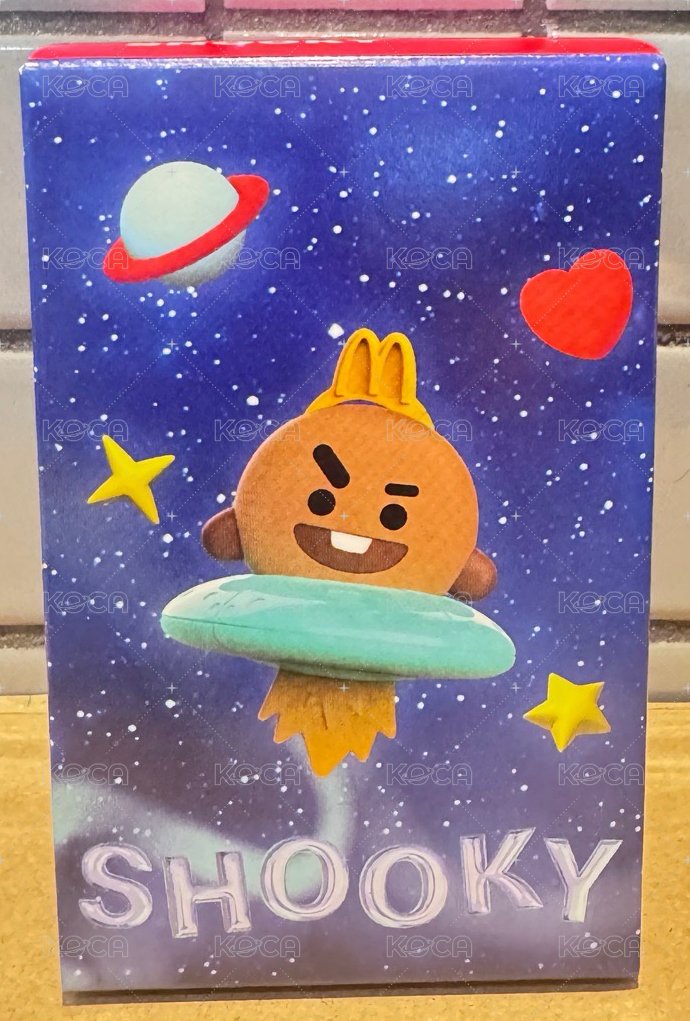 BT21 Mcdonald‘s 26.09 SHOOKY 公仔 