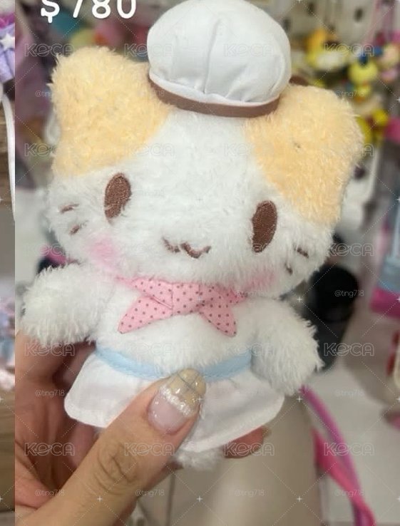 廚師棉花糖貓