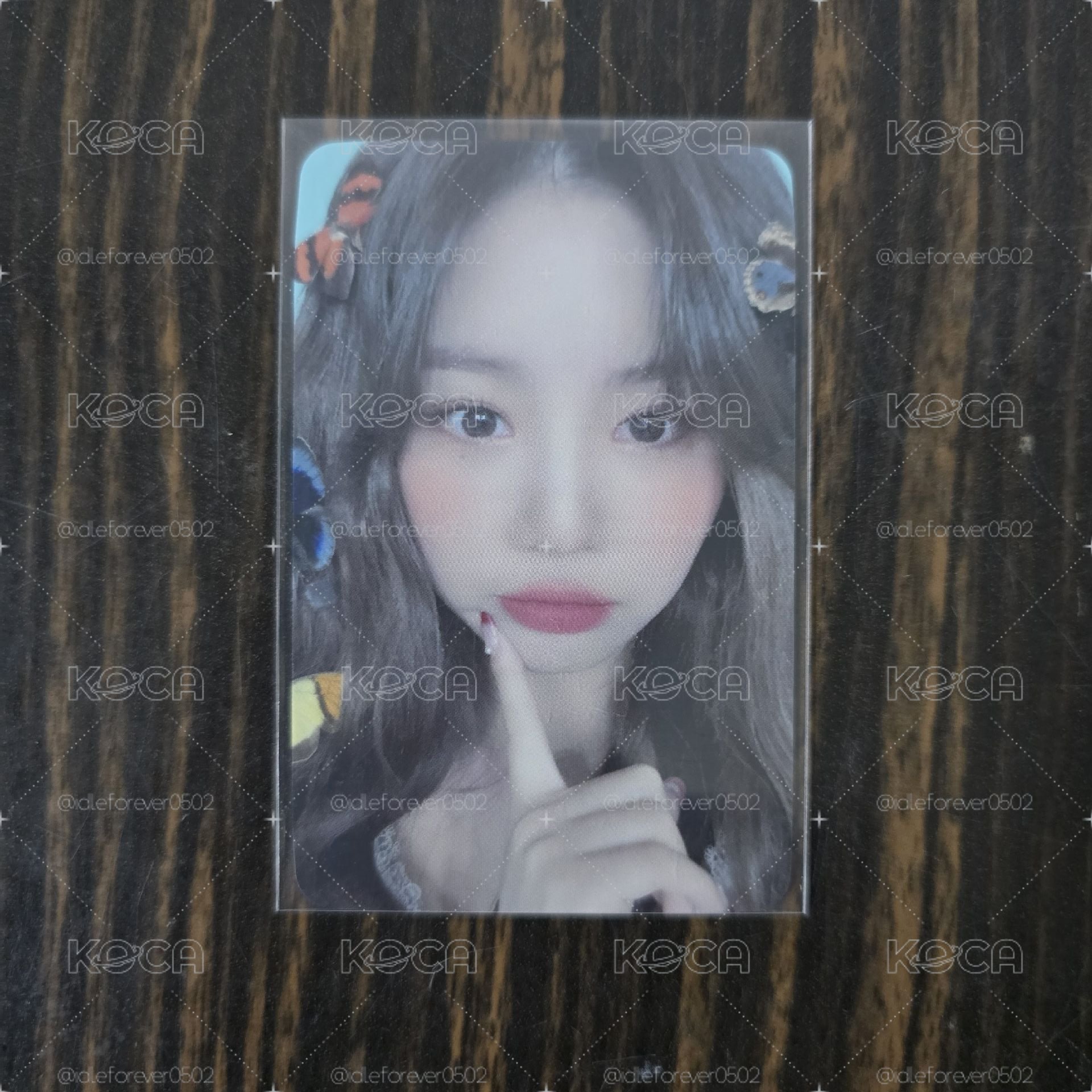 i-dle 迷四 I BURN K4 1.0特典卡 穗珍