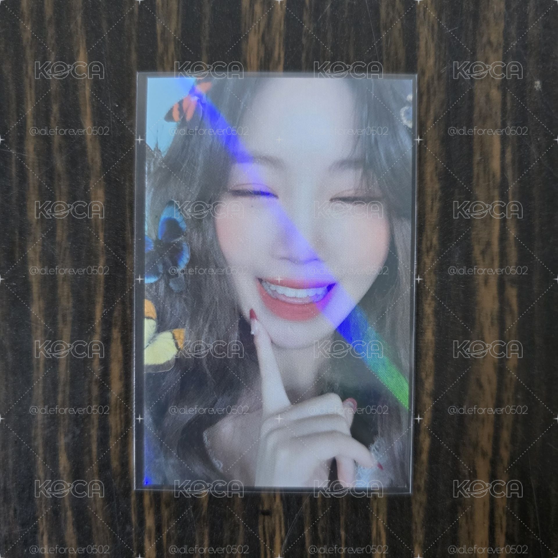 i-dle 迷四 I BURN MS1.0簽售特典卡 穗珍