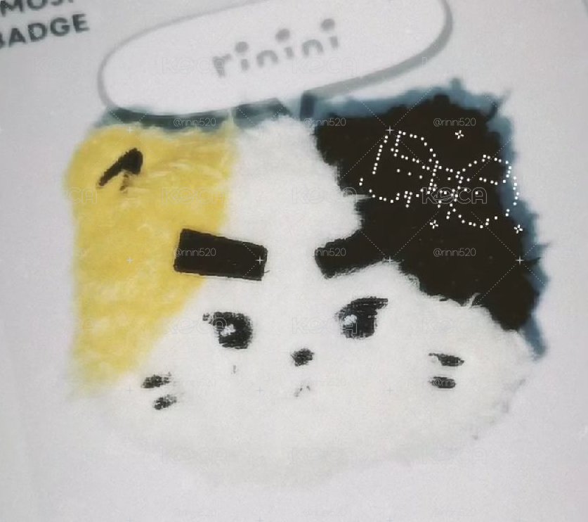 銳絨毛徽章