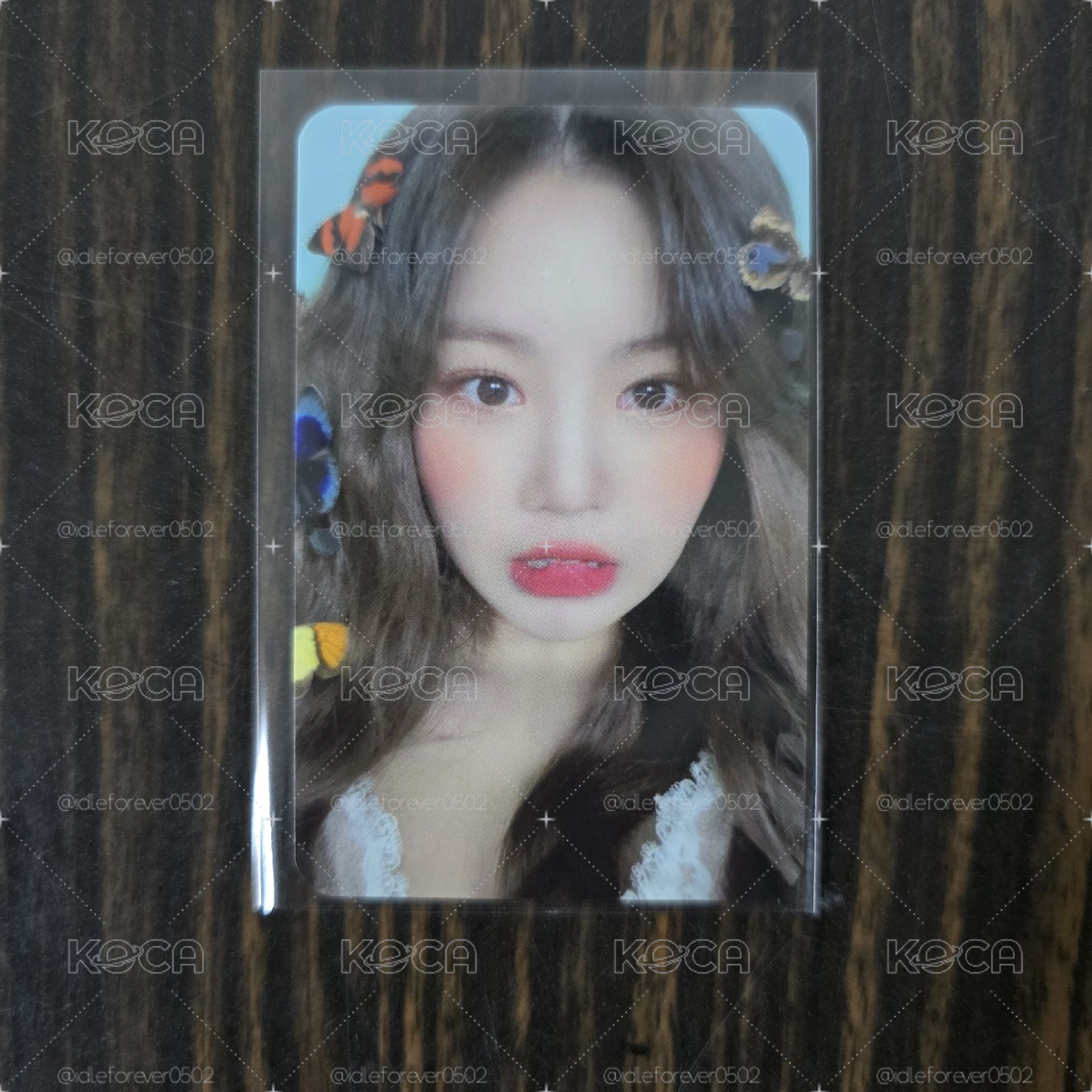 i-dle 迷四 I BURN MK1.0簽售特典卡 穗珍