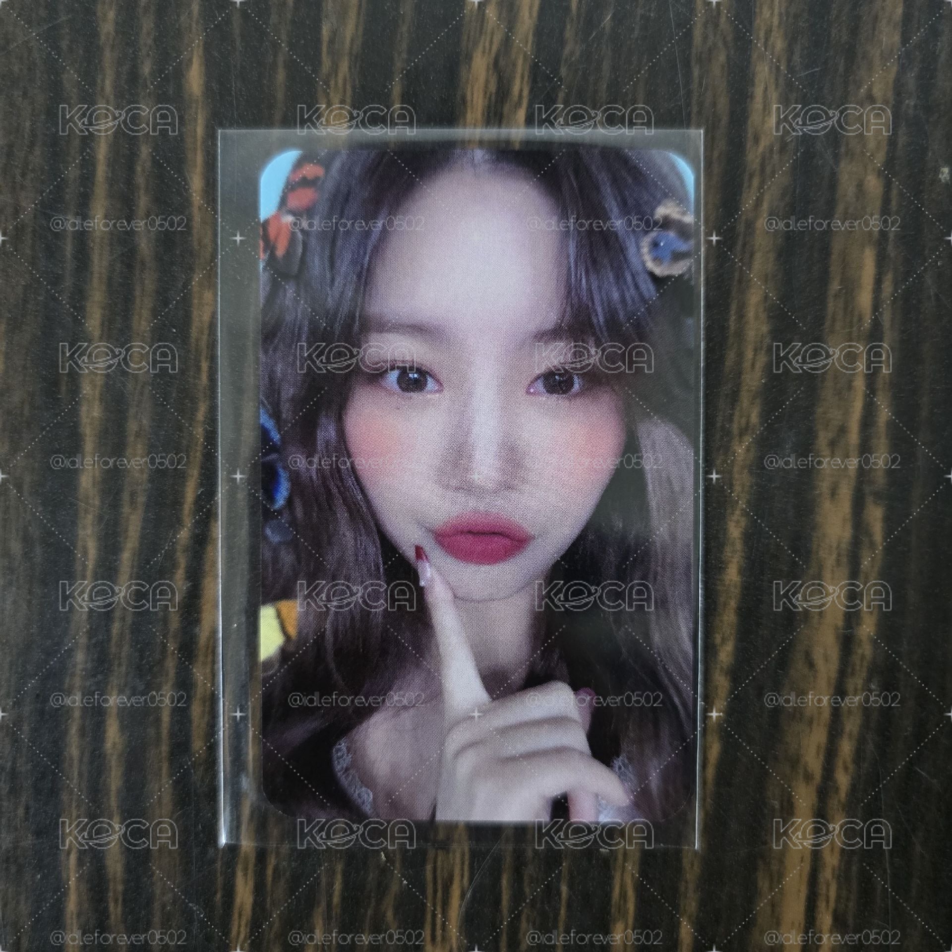i-dle 迷四 I BURN MMT1.0簽售特典卡 穗珍