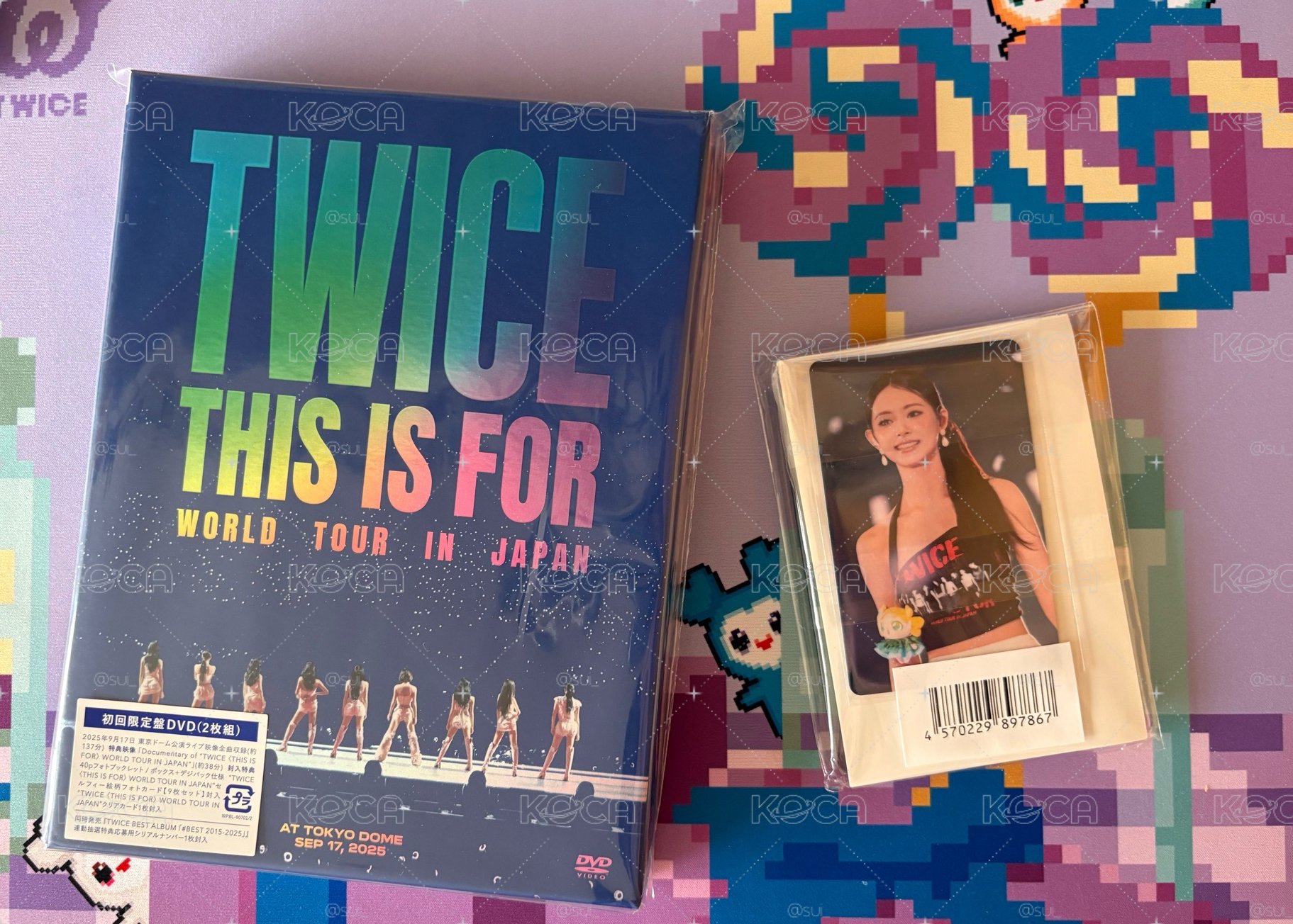 六巡 東蛋 DVD 限定盤+JYP JAPAN子瑜特典