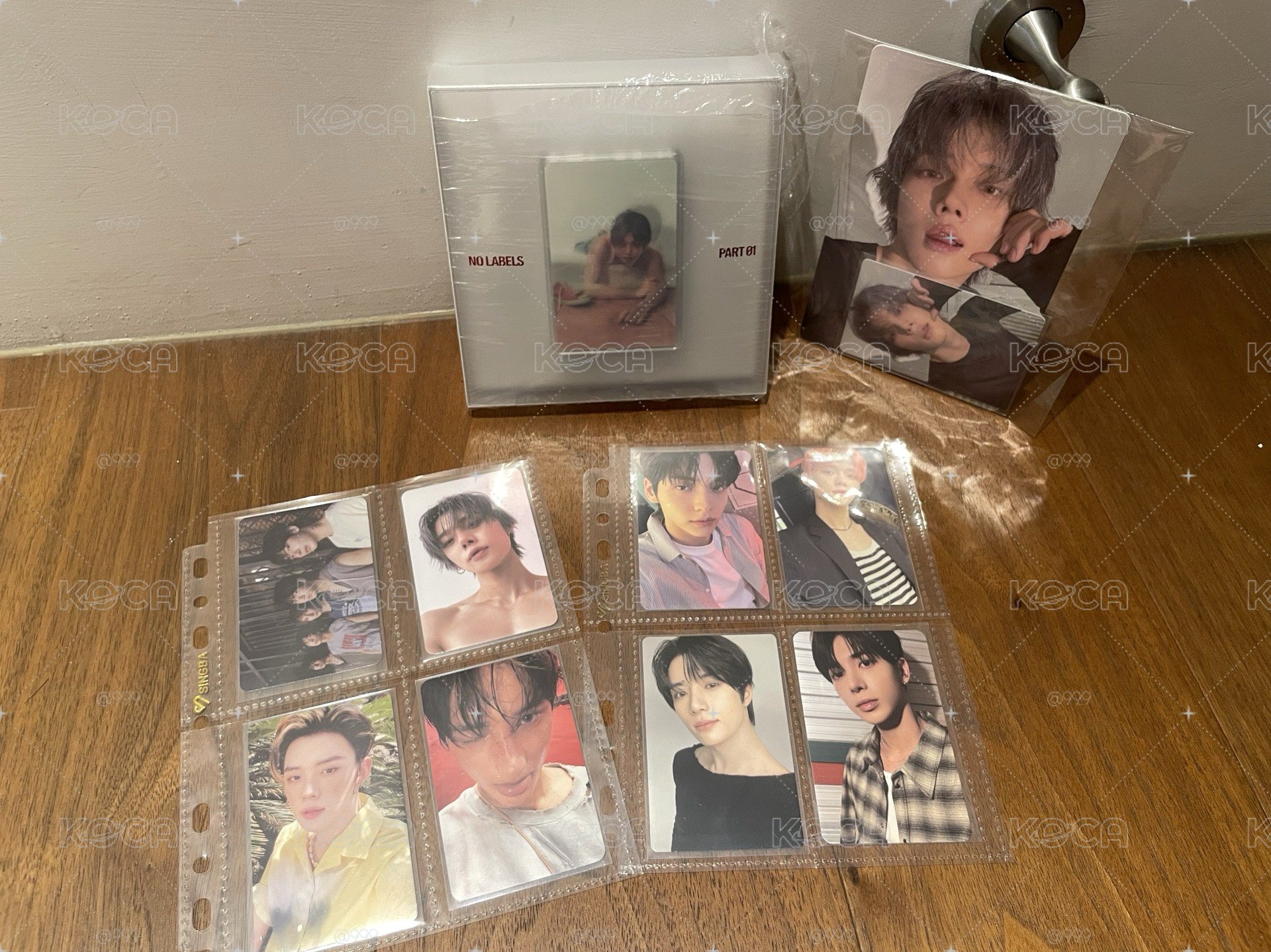 崔然竣No labels part01 B版含特典+一些TXT小卡