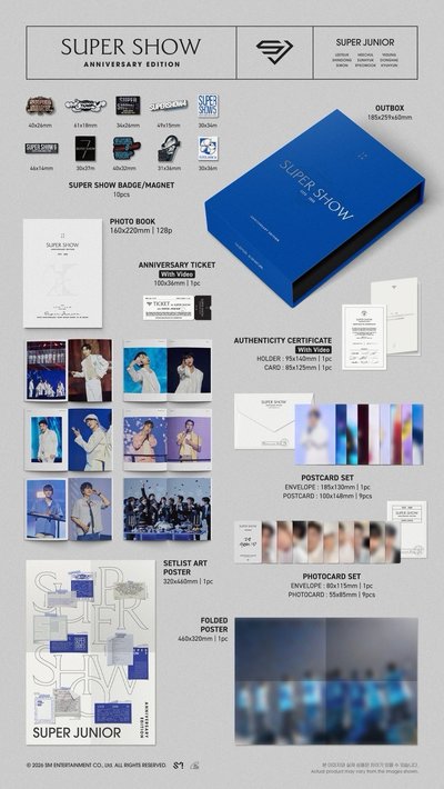SUPER SHOW ANNIVERSARY EDITION DVD 