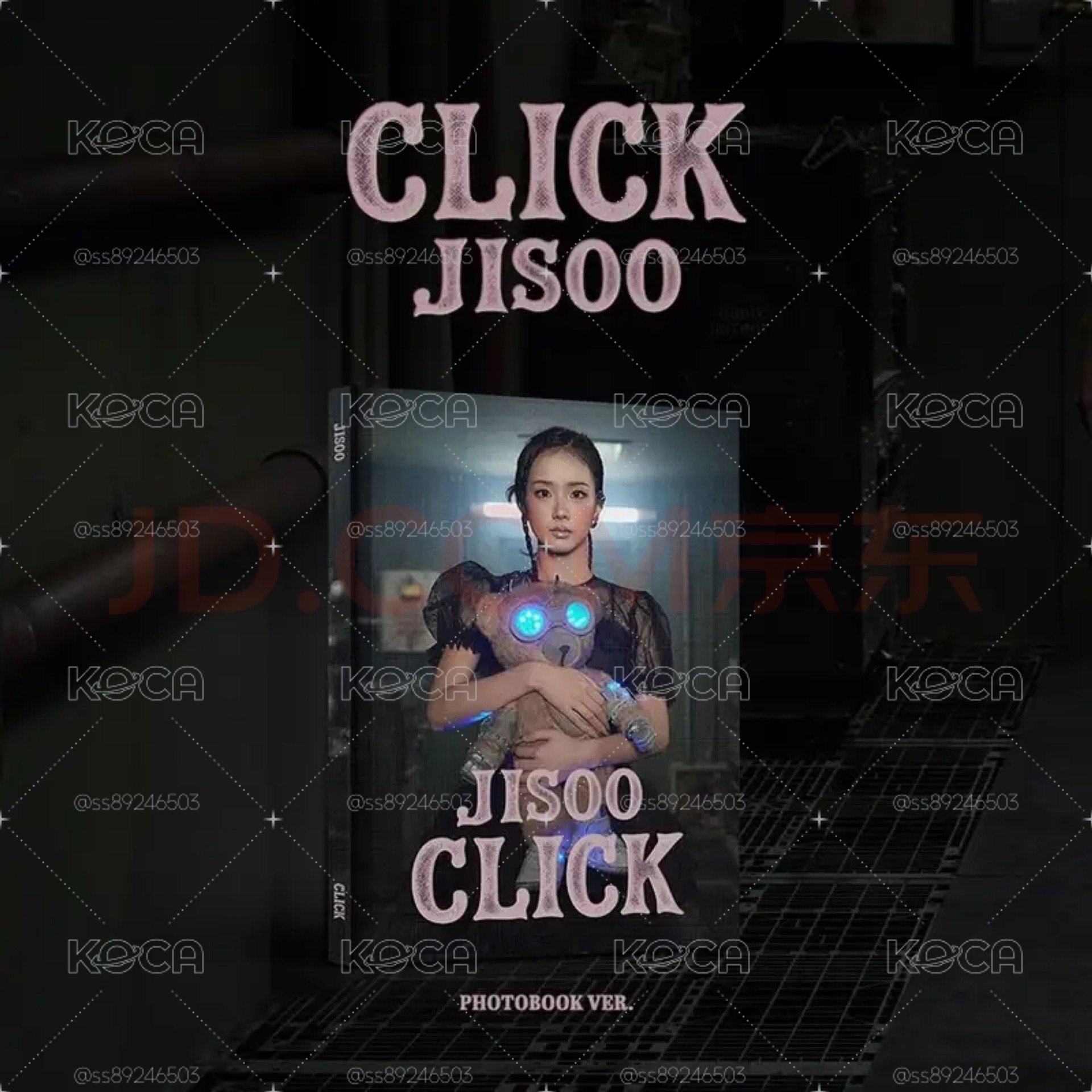 Jisoo 〈CLICK〉PB京東特典 收單至9/3 21:00