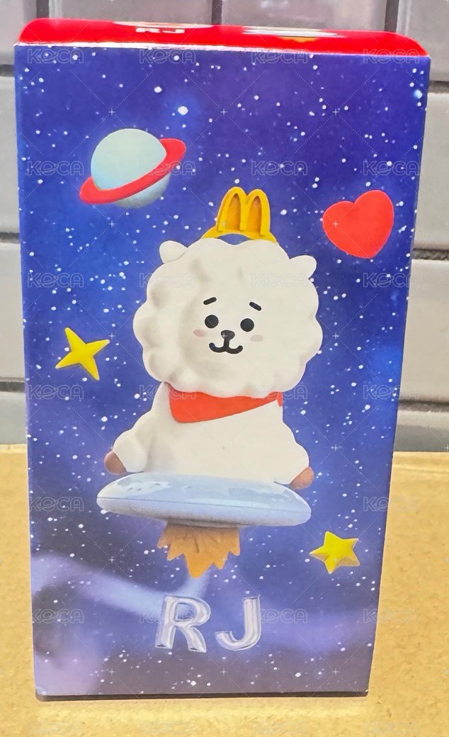 BT21 Mcdonald‘s 26.09 RJ 公仔 