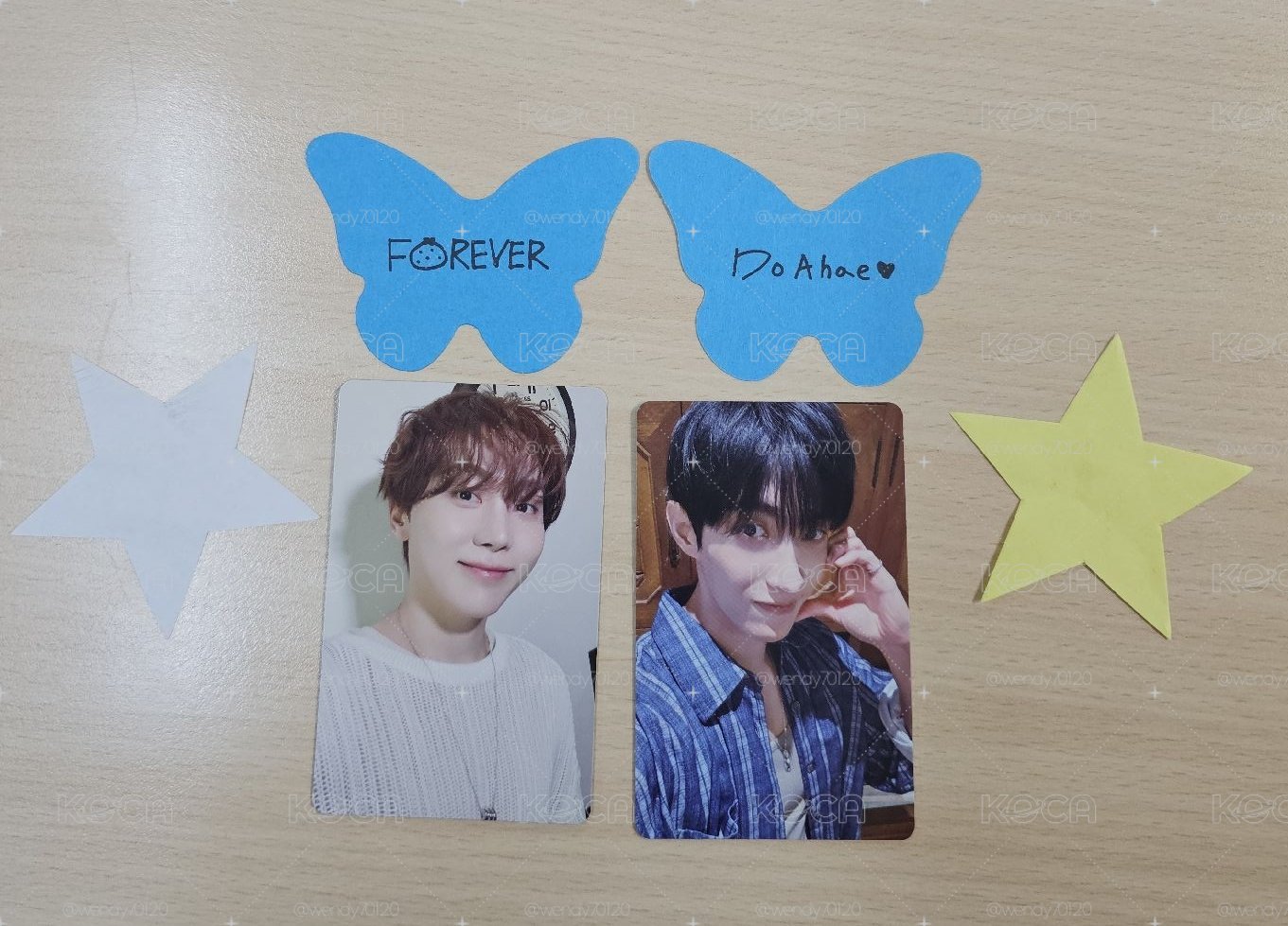 DxS 日本粽卡一套 贈日本蝴蝶一組+黃白星星