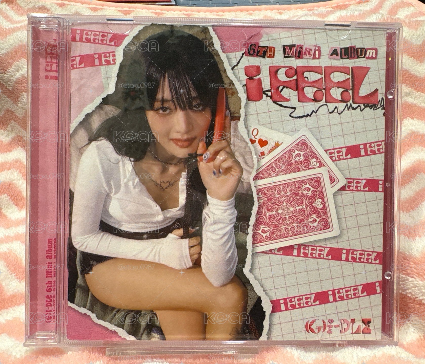 空專／I feel／(G)I-DLE／Jewel case ver.／Minnie 米妮