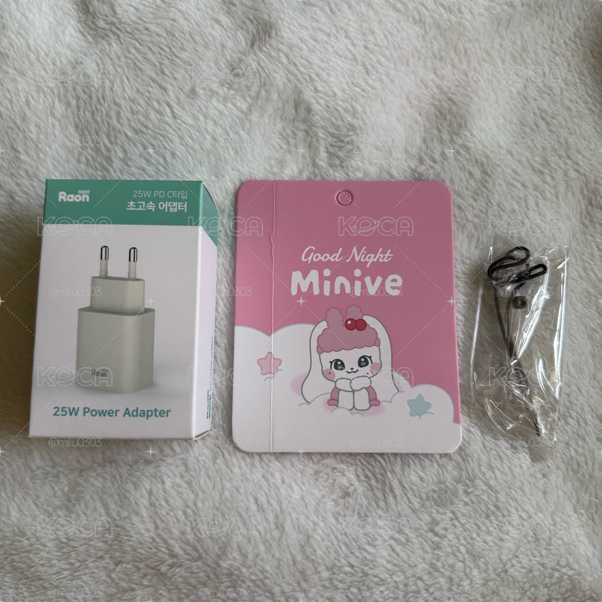 Minive mintraon聯名 行李吊牌 員