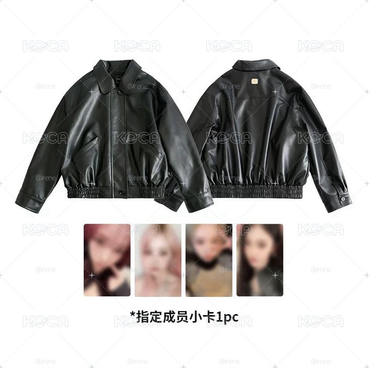 aespa Whiplash 上海快閃皮衣 含小卡