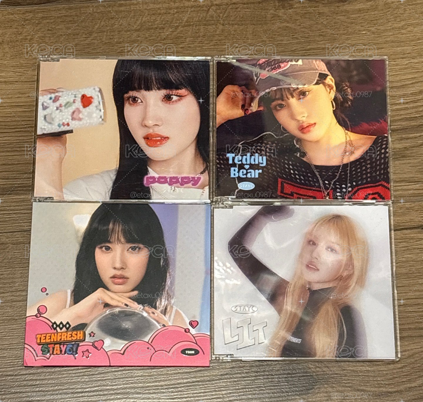 空專／STAYC／YOON 潤 單封／POPPY日單、Teddy Bear日單、TEENFRESH、LIT日單