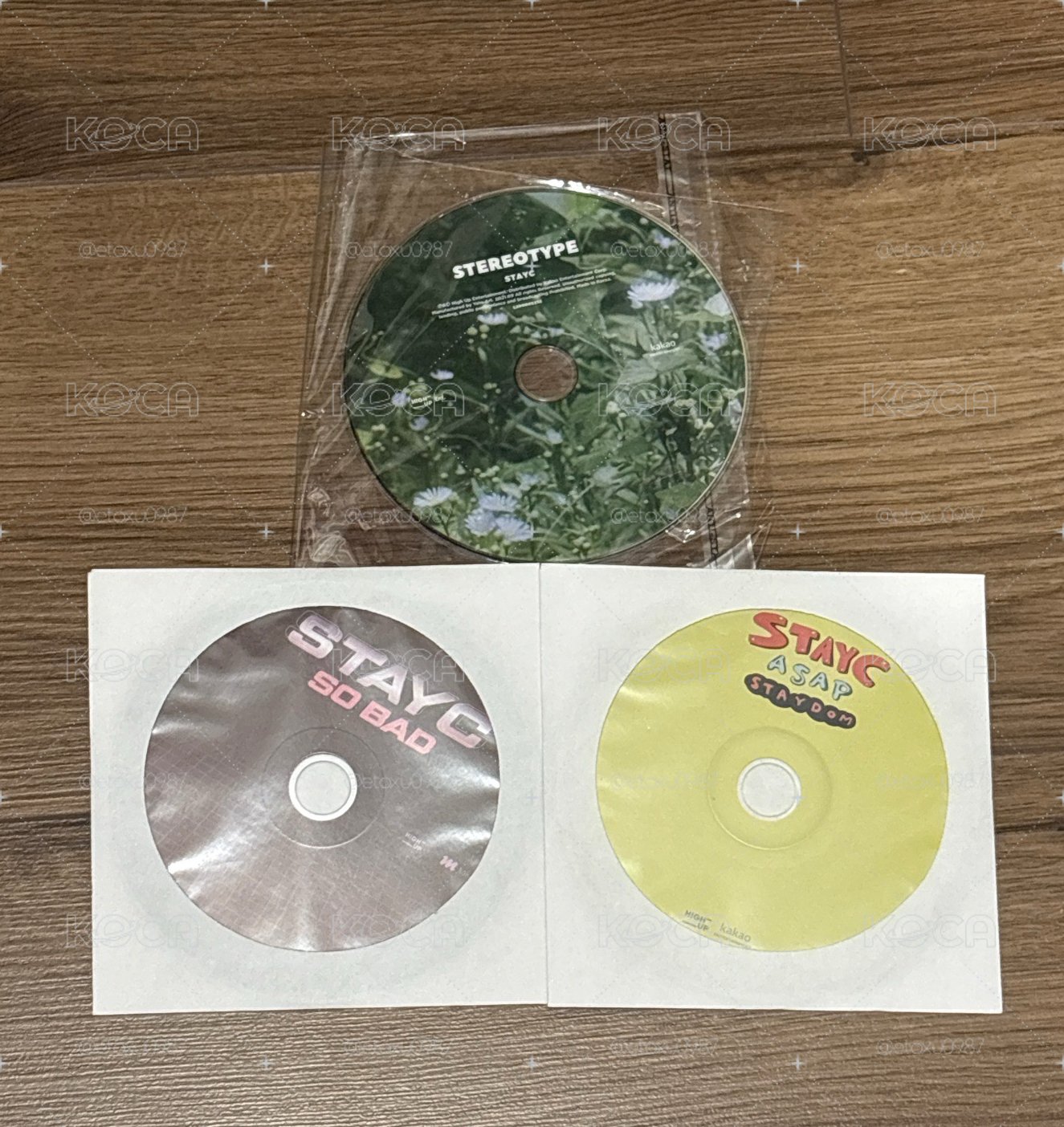 純CD／STAYC／SO BAD、STAYDOM、STEREOTYPE