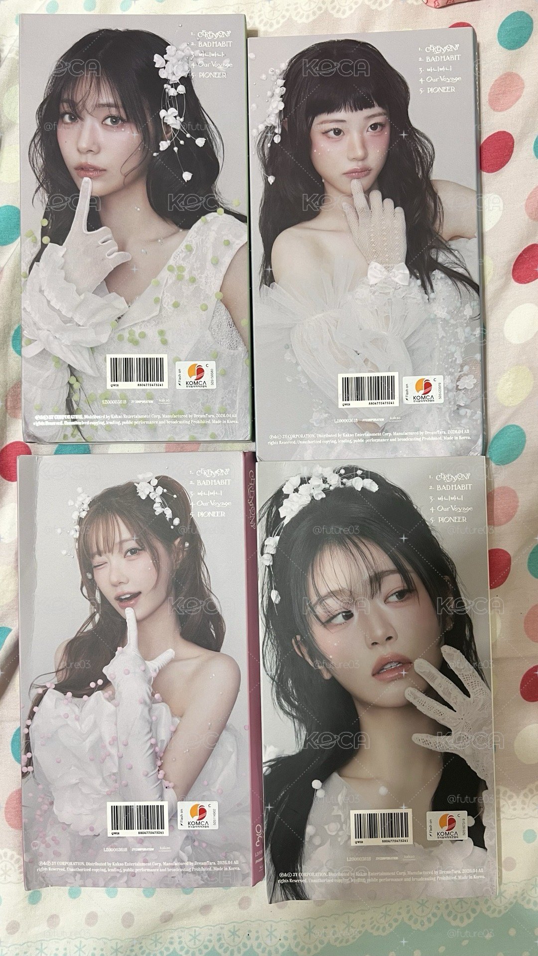 QWER 迷四單封不含小卡