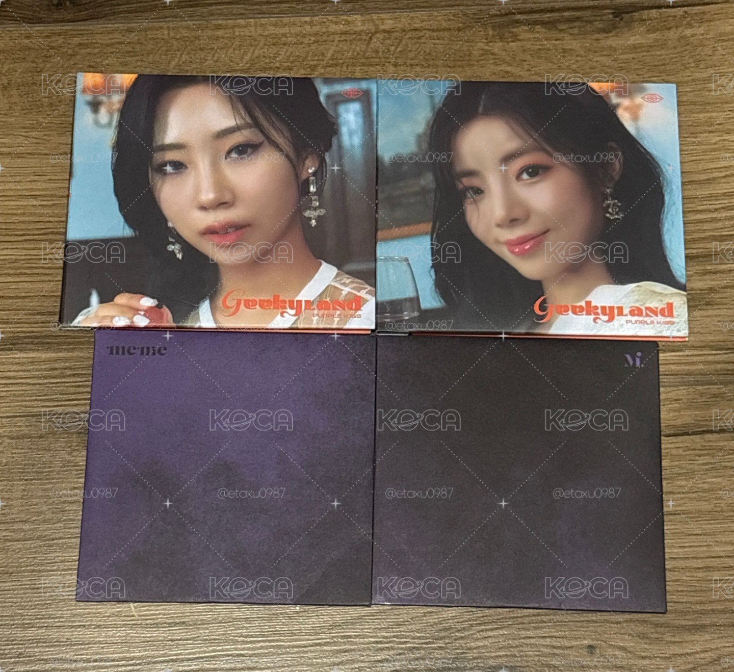 空專、純CD／PURPLE KISS／Geekyland、memeM 