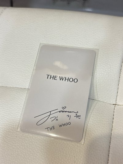 金智媛The whoo小卡