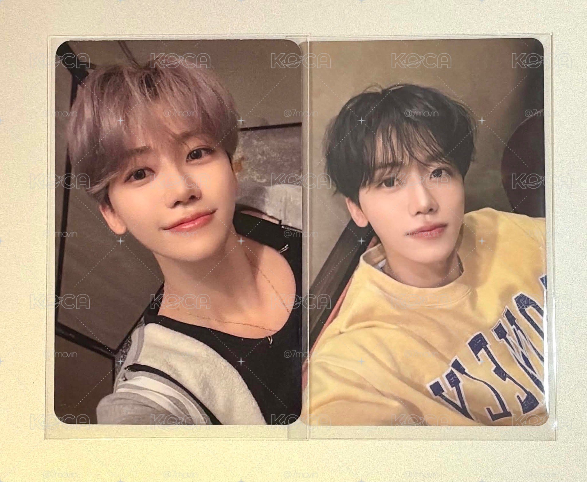 nct dream小卡兩張不拆