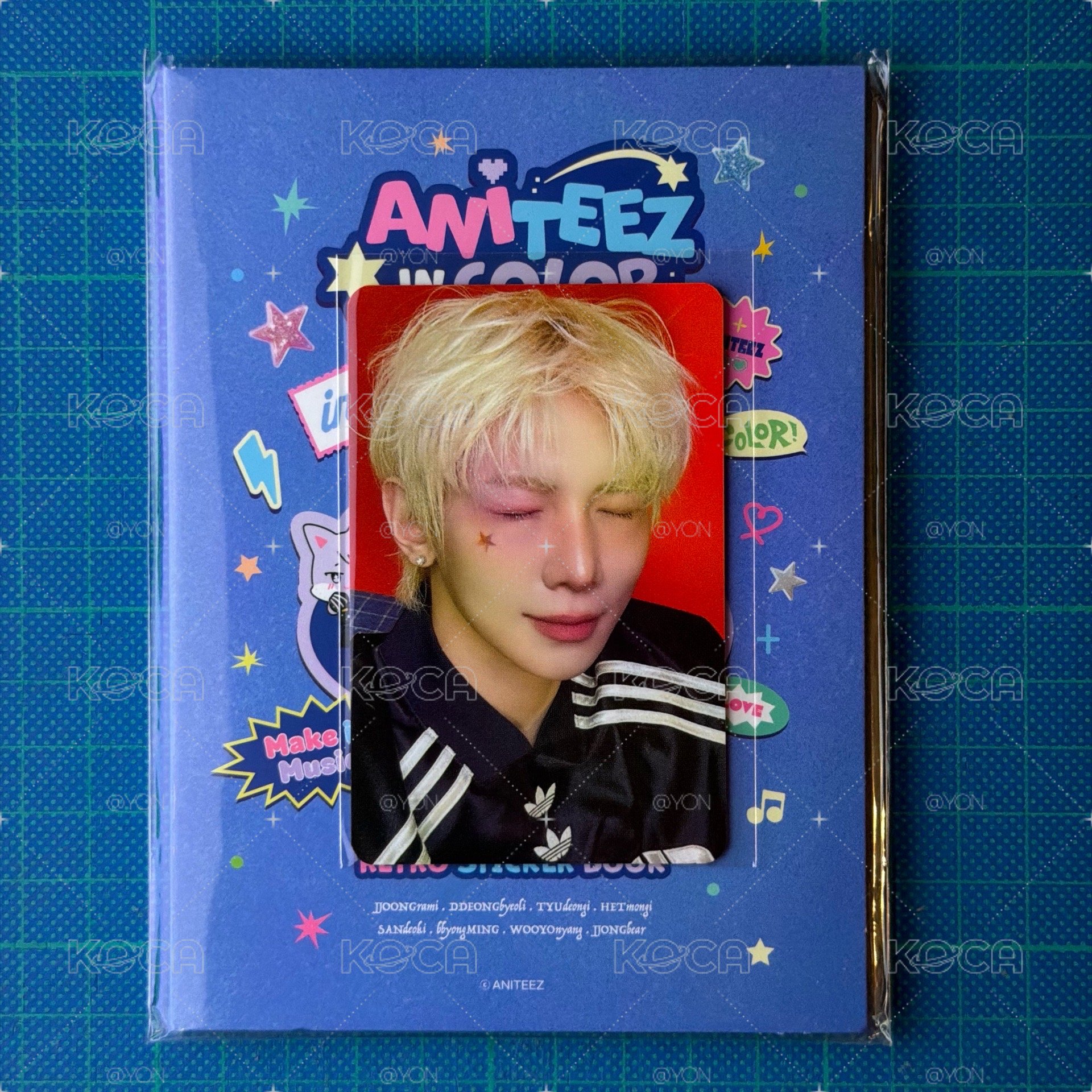 ANITEEZ IN COLOR RETRO STICKER BOOK 尚