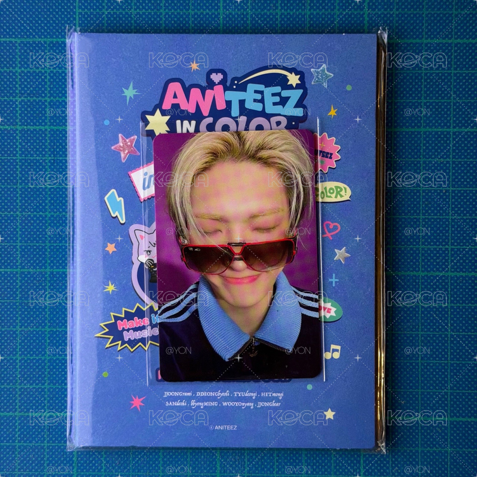 ANITEEZ IN COLOR RETRO STICKER BOOK 琦