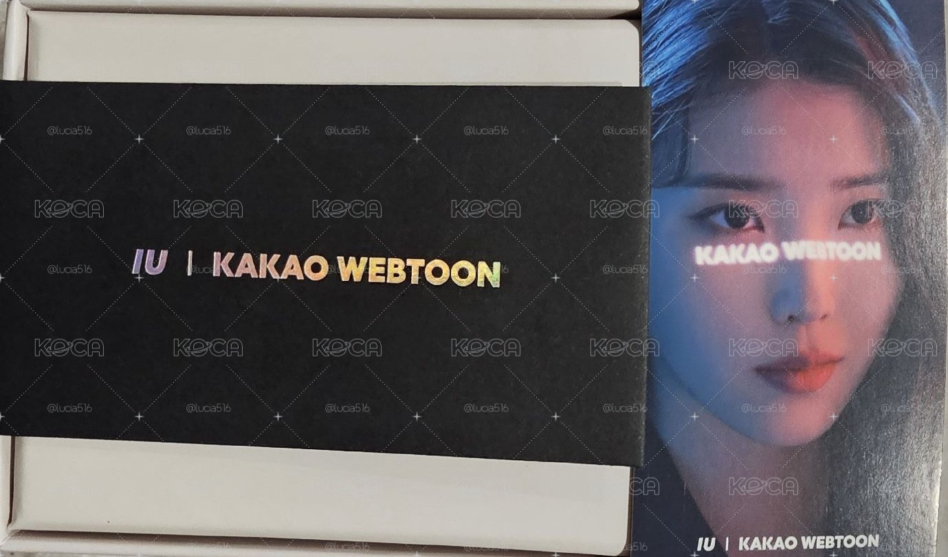 IU KakaoWebtoon小卡