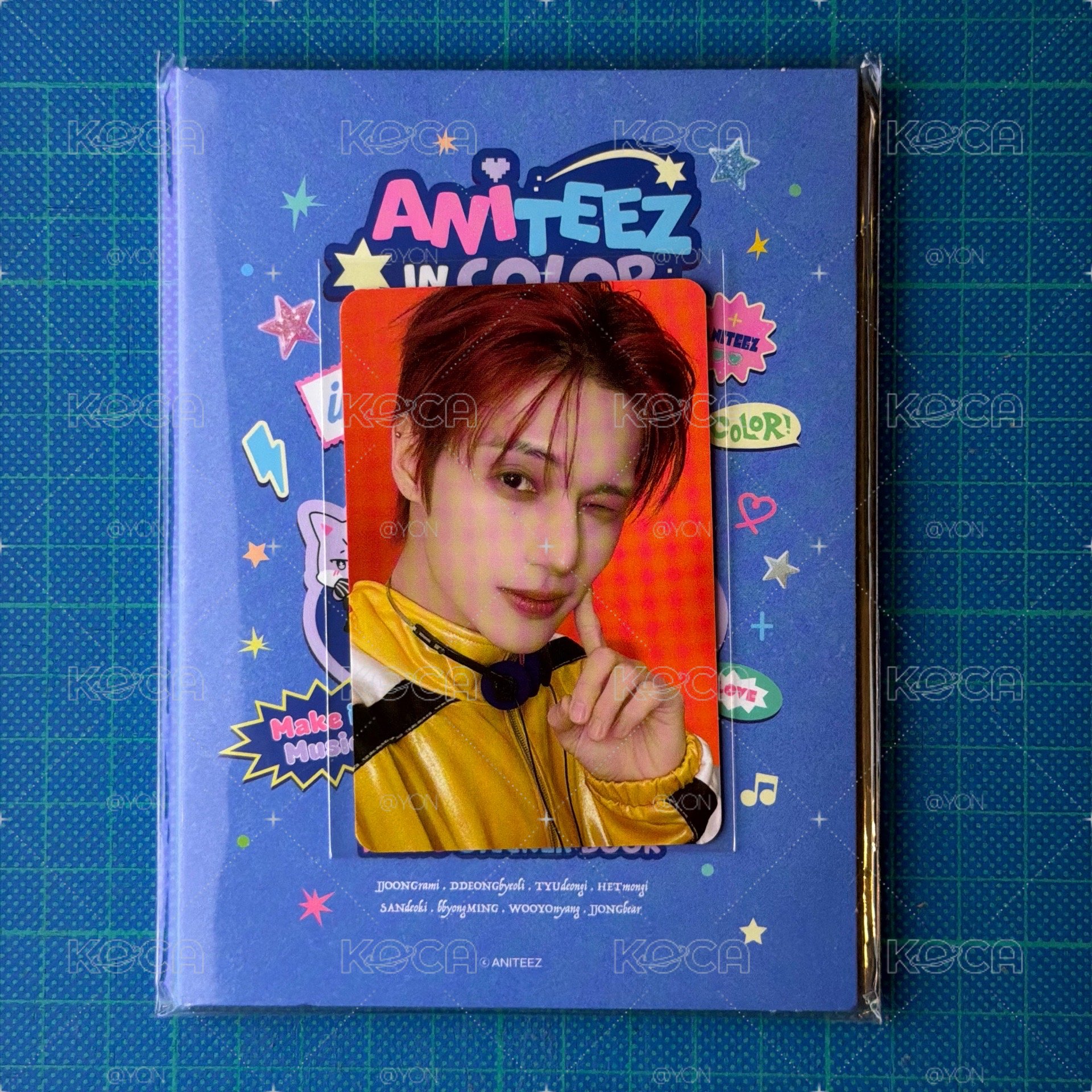 ANITEEZ IN COLOR RETRO STICKER BOOK 榮