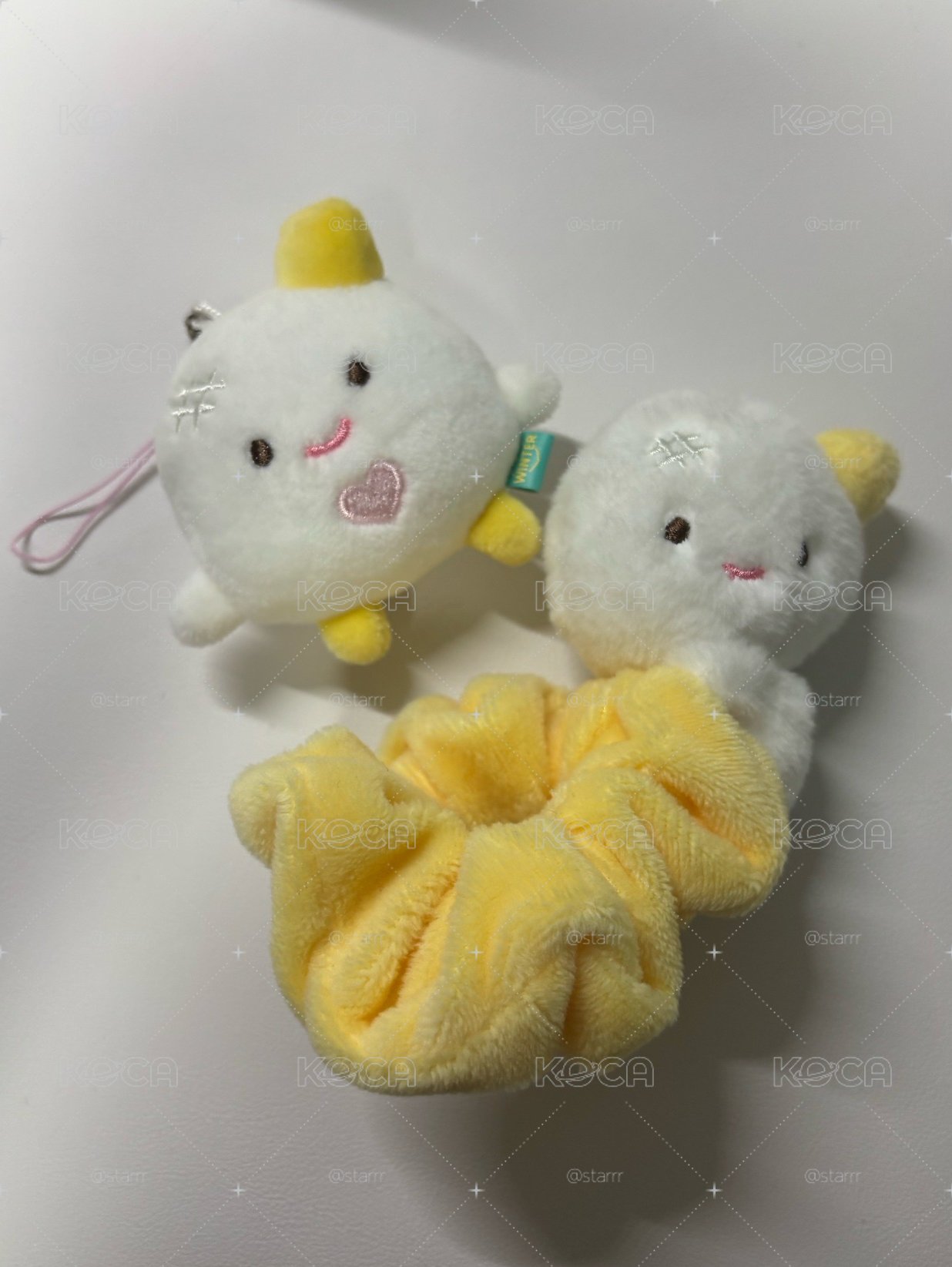 冬手燈娃 髮圈