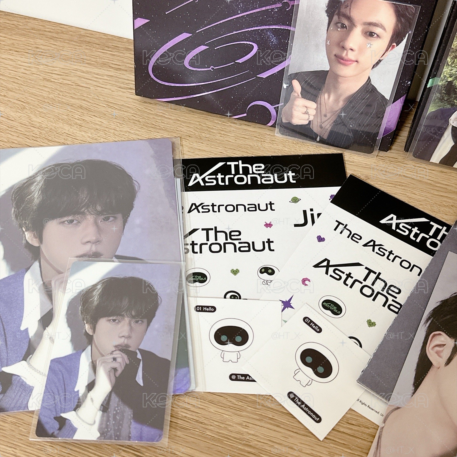 BTS JIN Astronaut 兩版全專+wvs特典