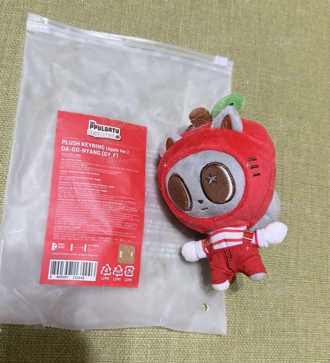 超萌蘋果松喵