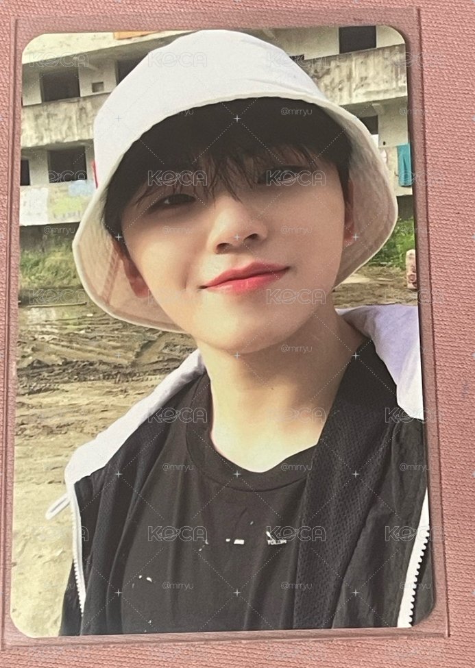 Seventeen Woozi 迷7 yes24 圓角 特典卡