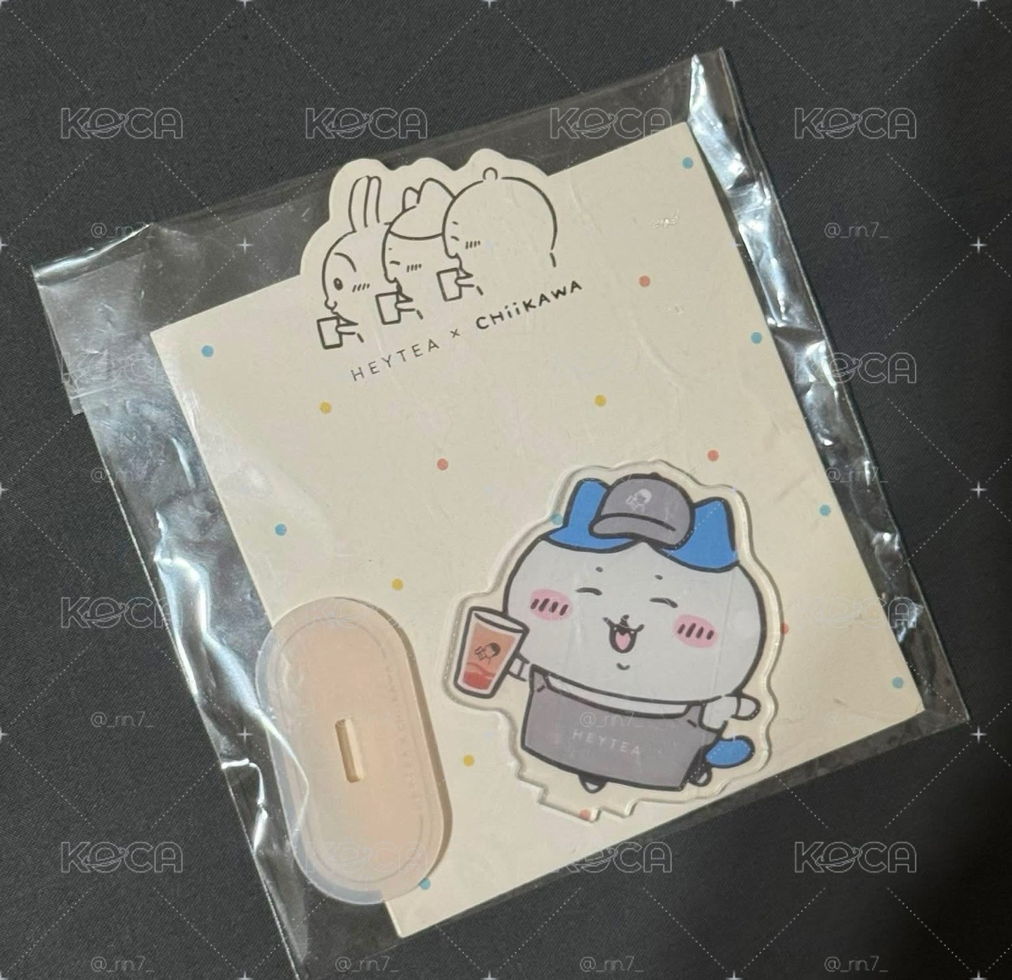 吉伊卡哇 小八 喜茶聯名立牌