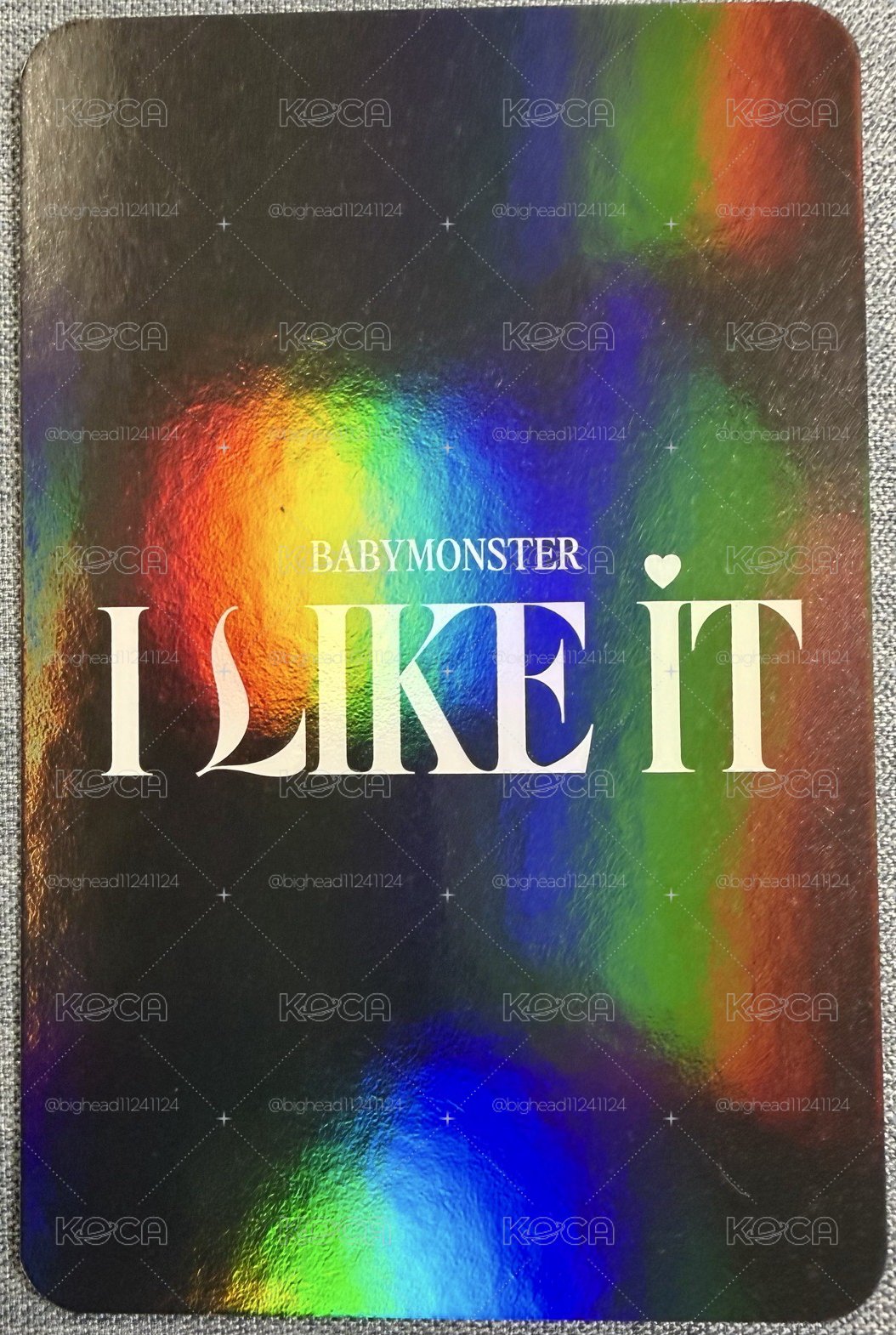 Babymonster I LIKE IT mk C ver. 幸運卡 Ruka 露