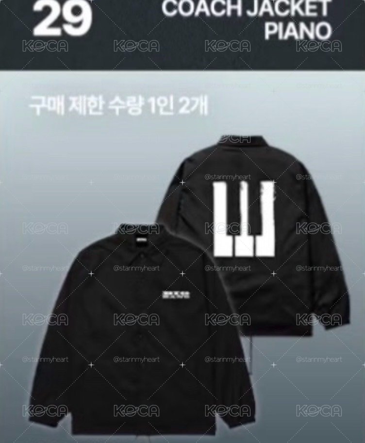 BIGBANG主展覽鋼琴夾克外套M/現貨速出
