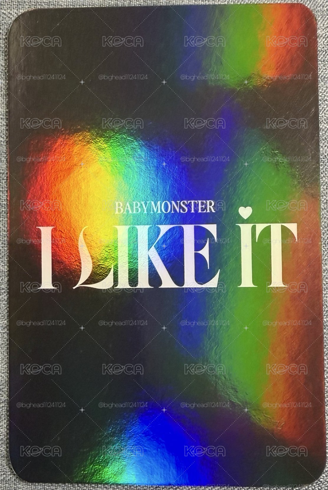Babymonster I LIKE IT mk C ver. 幸運卡 Ahyeon 賢