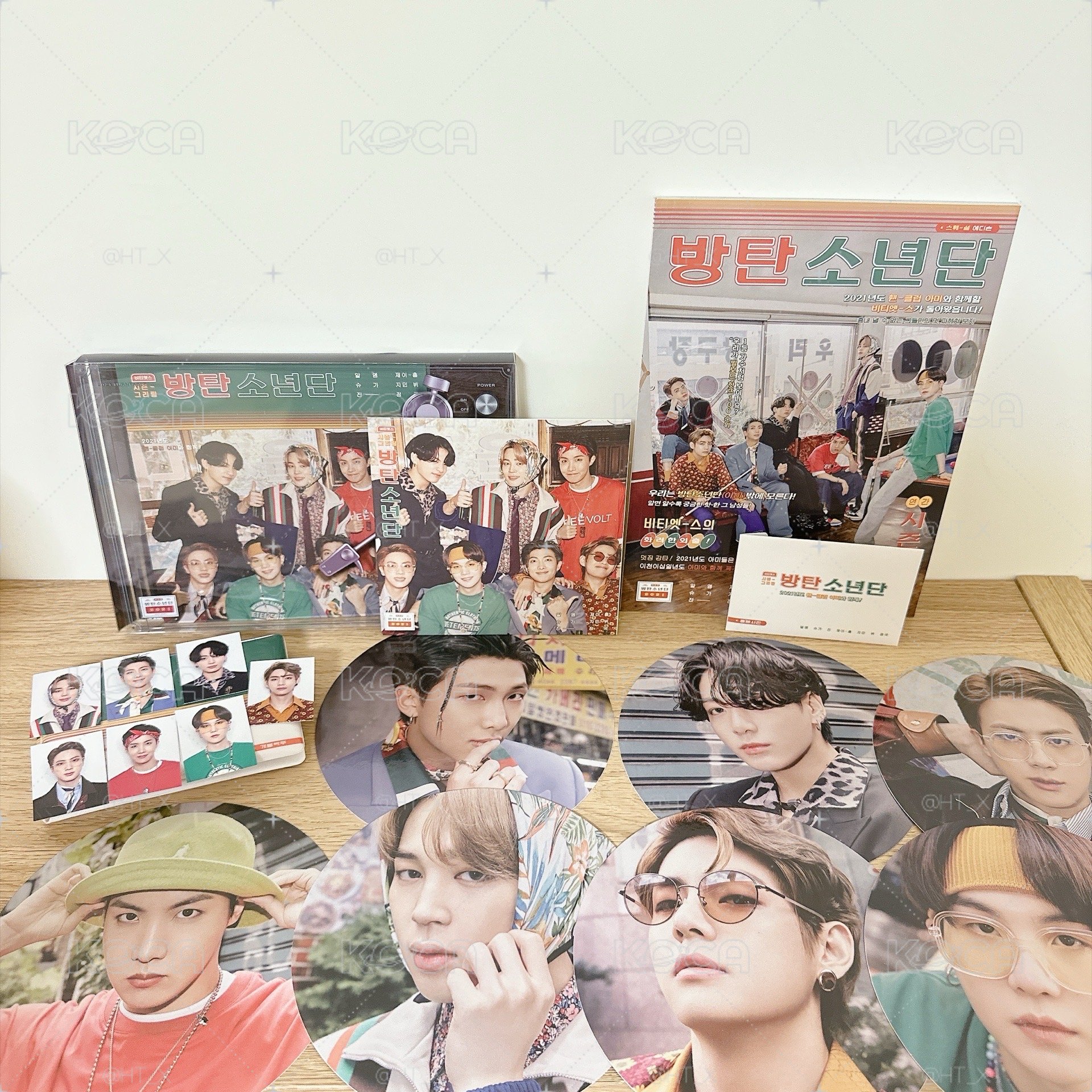 BTS 2021SG 配件+寫真書